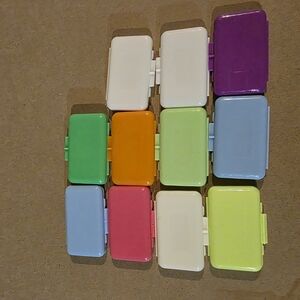 Free W Purchase Wax For Braces Or Crafting In Colorful Rectangular Storage Boxes